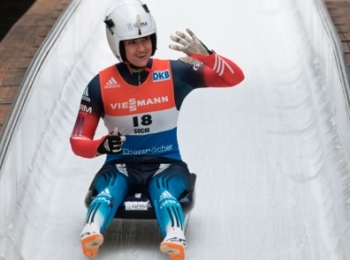 Татьяна Иванова победила на этапе Кубка наций по санному спорту