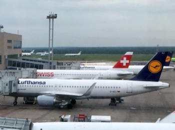 Самолет Lufthansa экстренно приземлился в Домодедово