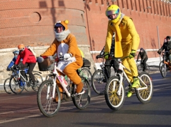 Не дрогнули: зимний велопарад в Москве - подвиг или обычная прогулка?